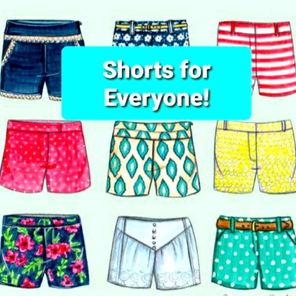 Shorts for all! Men, Women, Juniors, Children...Take a look!